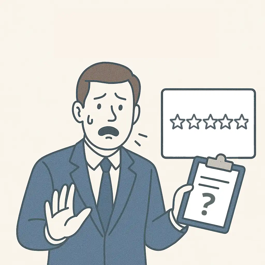 Hesitant business owner